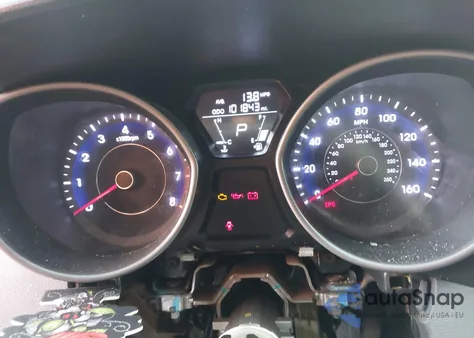 2013 Hyundai Elantra Gls z USA, uszkodzony, nr VIN 5NPDH4AE2DH343543